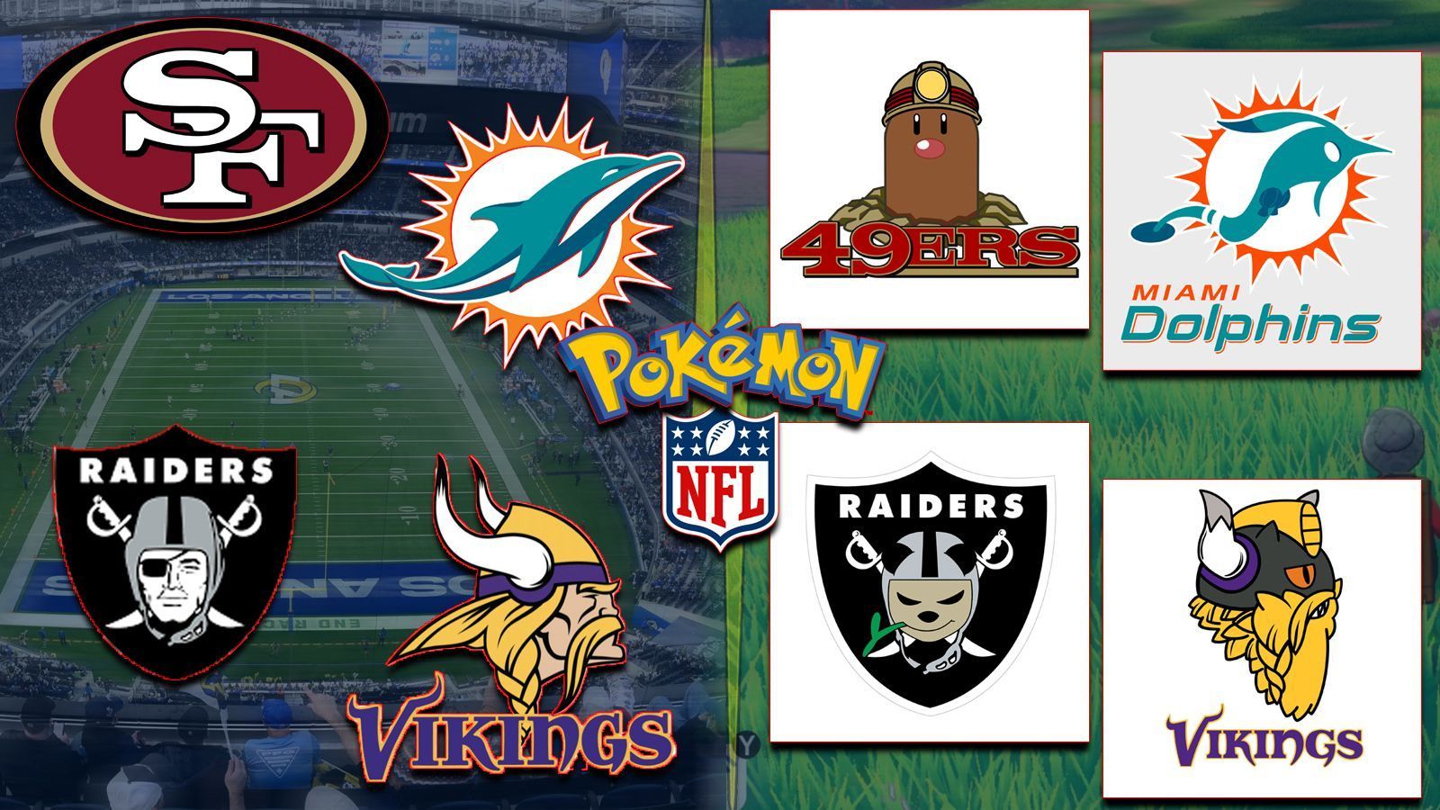 
                <strong>So könnten die NFL-Logos als Pokemon aussehen</strong><br>
                Kreative Idee eines NFL-Fans! "Honigdieb_arts" gehört zur Hörerschaft des Football-Podcasts "Die Pille für den Mann" mit Carsten Spengemann und Mike Stiefelhagen. Beim Hören hat sich der Grafiker zu einer ganz besonderen Aktion inspirieren lassen. Er hat die Logos aller 32 NFL-Teams als Pokemons verfremdet. ran zeigt euch die kreativen Kunstwerke.
              