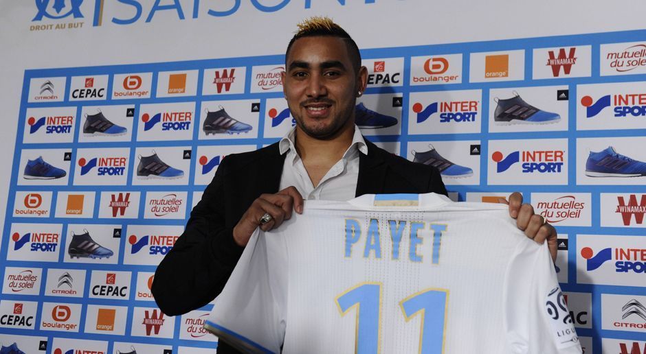 
                <strong>Dimitri Payet</strong><br>
                Dimitri Payet hat bei Olympique Marseille einen Vertrag bis 2021 unterschrieben. Die Franzosen lassen sich die Dienste des Edeltechnikers rund 30 Millionen Euro wert sein. Nach der großen Transfer-Posse um seine Person kam der Wechsel noch rechtzeitig vor Schließung des Transferfensters über die Bühne. Damit kehrt Payet zu dem Klub zurück, bei dem er internationale Bekanntheit erlangte. Für OM schnürte er schon zwischen 2013 und 2015 die Schuhe.
              