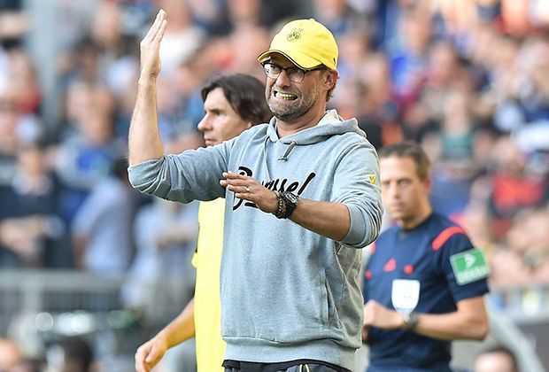 
                <strong>Jürgen Klopp: 90 Minuten gegen den HSV</strong><br>
                Klopp passt das Spiel seiner Mannschaft überhaupt nicht. Von außen versucht er, sein Team zu dirigieren. Nach vorne ...
              