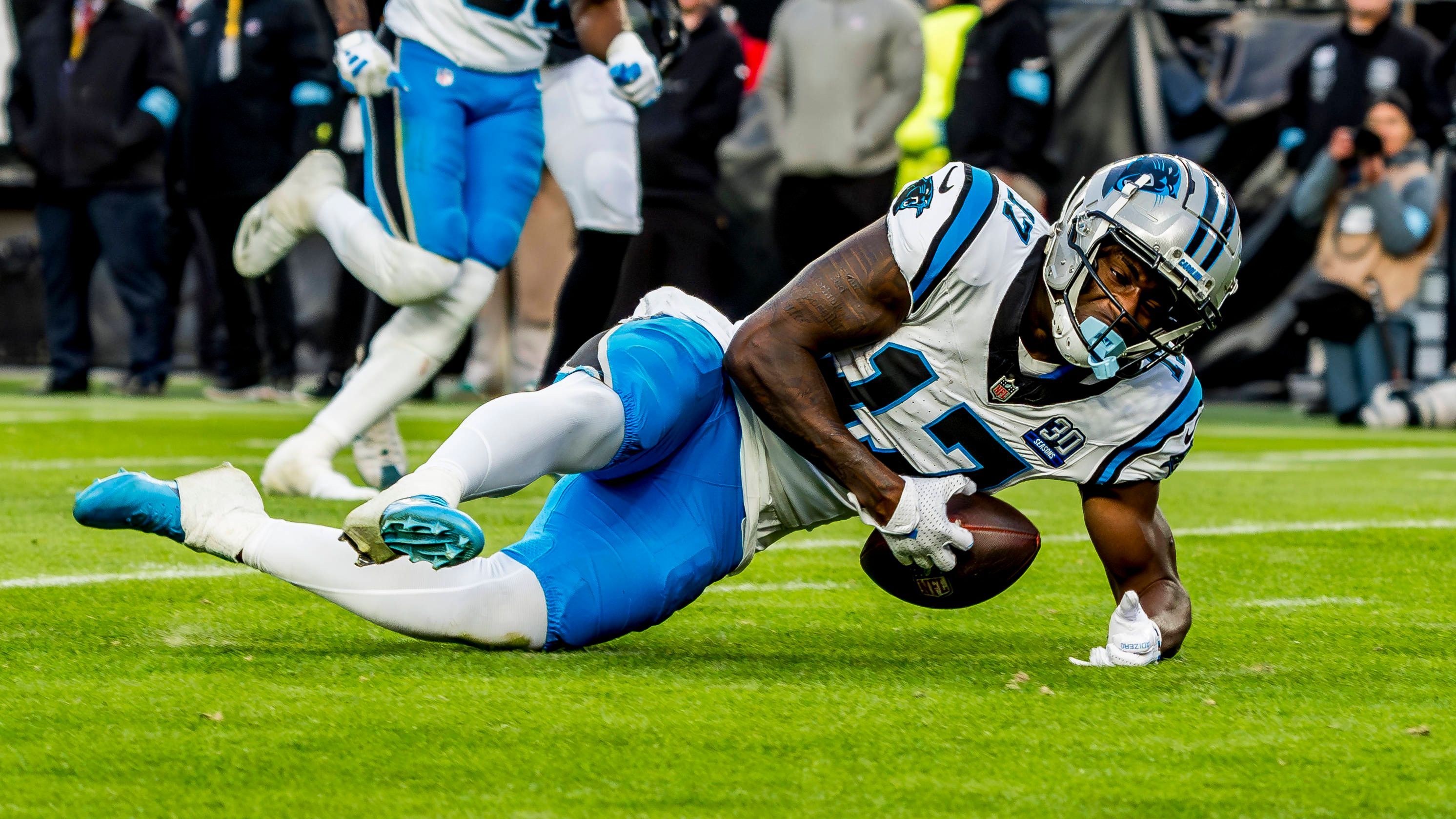 <strong>Carolina Panthers<br></strong>Week 15: vs. Dallas Cowboys<br>Week 16: vs. Arizona Cardinals<br>Week 17: at Tampa Bay Buccaneers<br>Week 18: at Atlanta Falcons