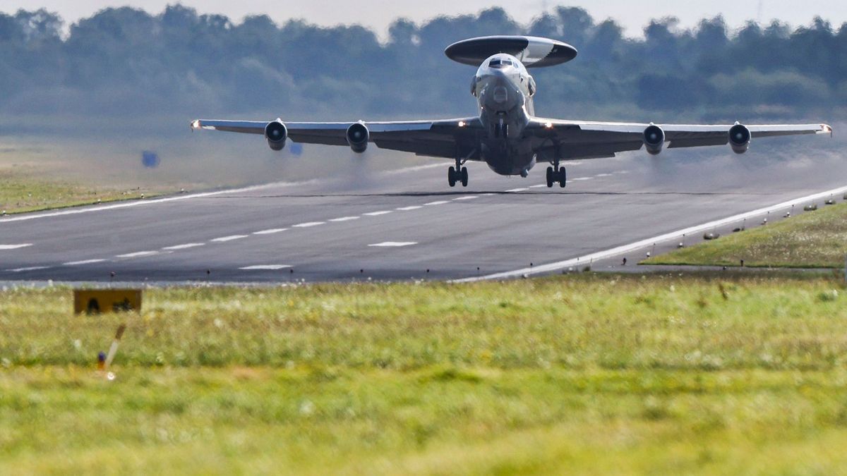 Nato-Flugplatz in Geilenkirchen