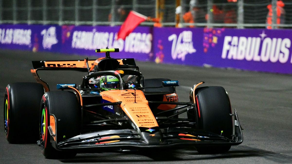 Rote Flaggen hinter Norris in Las Vegas