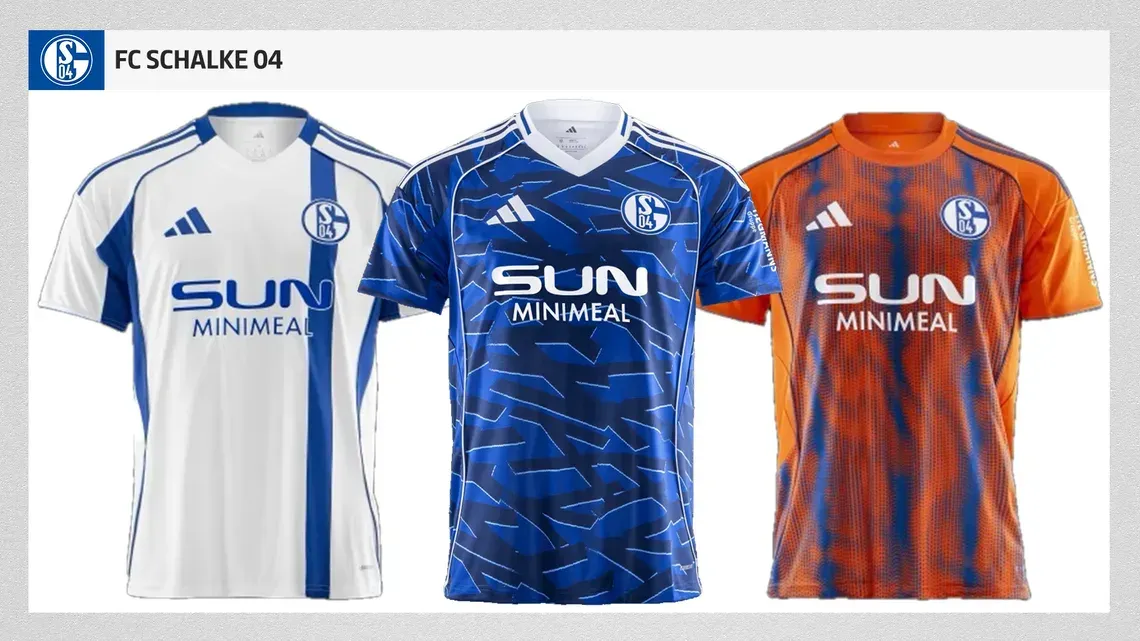 <strong>FC Schalke 04:</strong><br>Trikotpreis: 89,95 Euro<br>Rückenbeflockung: 12,95 Euro