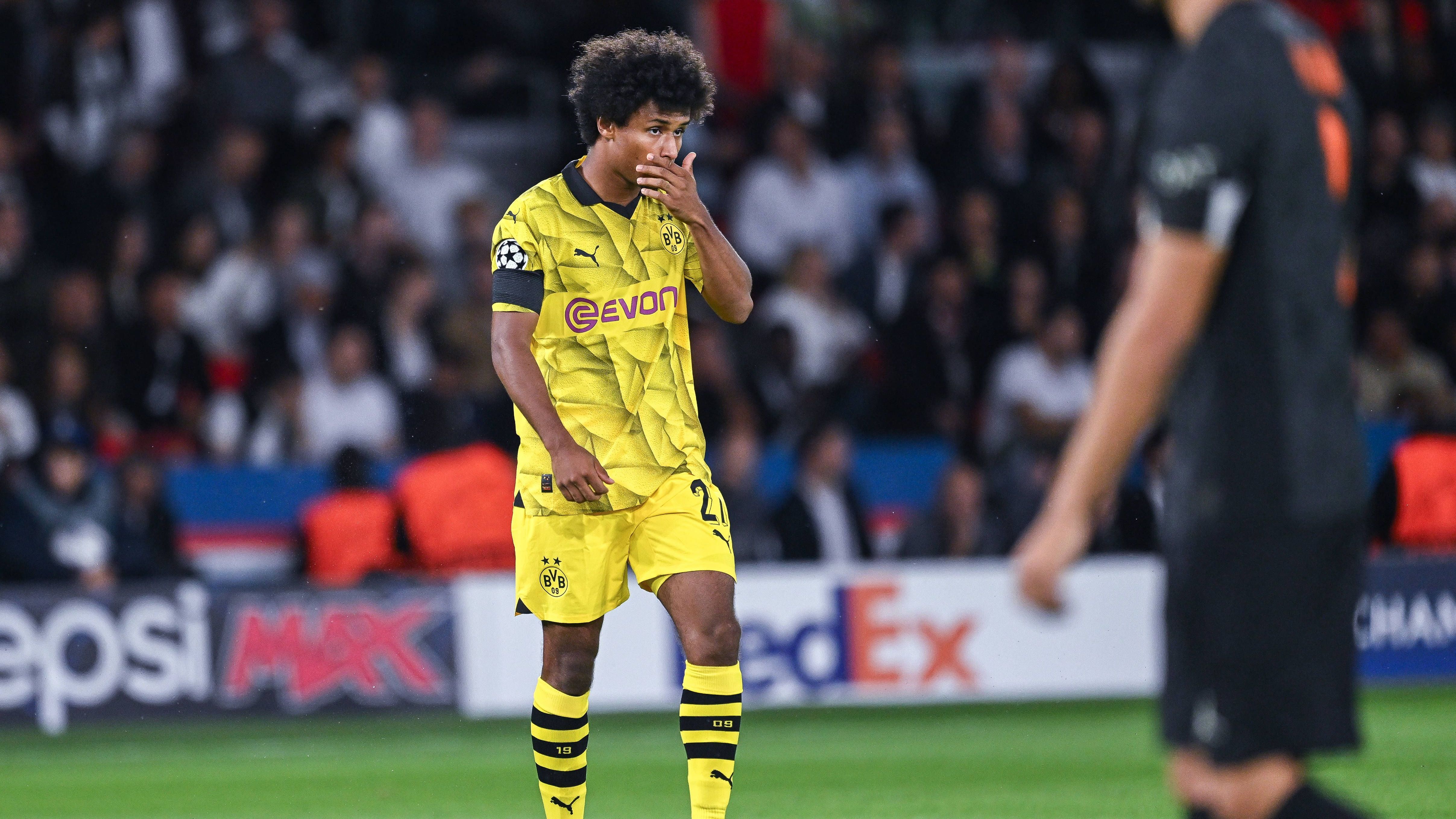 <strong>Karim Adeyemi (Borussia Dortmund)</strong><br>Ein Tag zum Vergessen für den Nationalspieler. Wenn er mal den Ball hat, verliert er ihn sofort wieder. Im Pressing nicht engagiert genug und so kein Problem für PSG. Eine energielose und enttäuschende Leistung. <strong><em>ran</em>-Note: 5</strong>