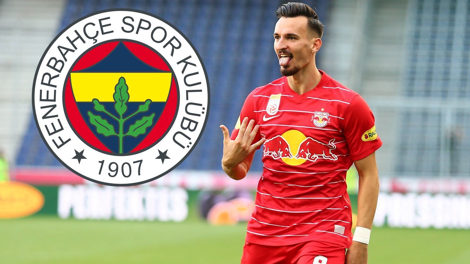 
                <strong>Mergim Berisha (Fenerbahce Istanbul)</strong><br>
                ...den deutschen U21-Europameister Mergim Berisha. Der 23-Jährige wechselt von Red Bull Salzburg an den Bosporus, wo er einen Vertrag über vier Jahre unterzeichnete. Für Salzburg lief der gebürtige Berchtesgadener in 58 Begegnungen auf, dabei gelangen dem Offensivspieler 24 Treffer.
              