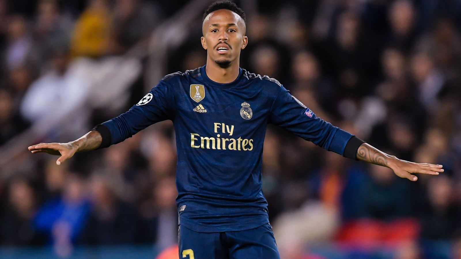 
                <strong>Eder Militao, Brasilien </strong><br>
                Alter: 21 Jahre (*18.01.1998)Gesamtstärke: 81Verein: Real MadridPosition: Innenverteidigung
              