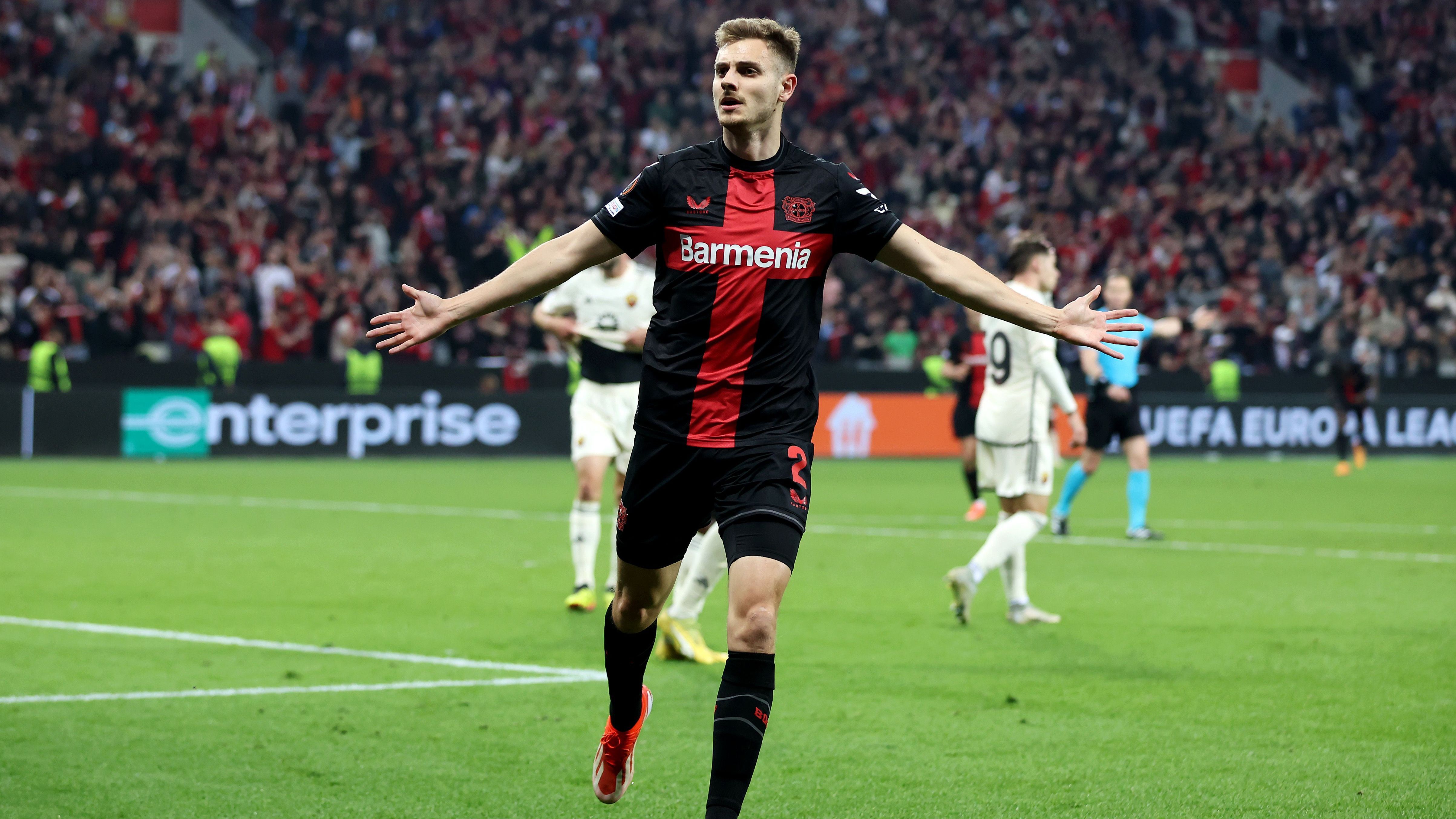 <strong>Platz 7: Josip Stanisic - plus 10 Millionen Euro</strong><br>Klub: Bayer Leverkusen<br>Aktueller Marktwert: 28 Millionen Euro