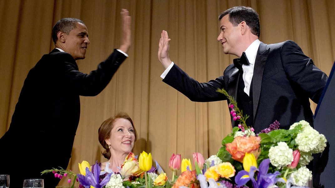 Barack Obama und Jimmy Kimmel