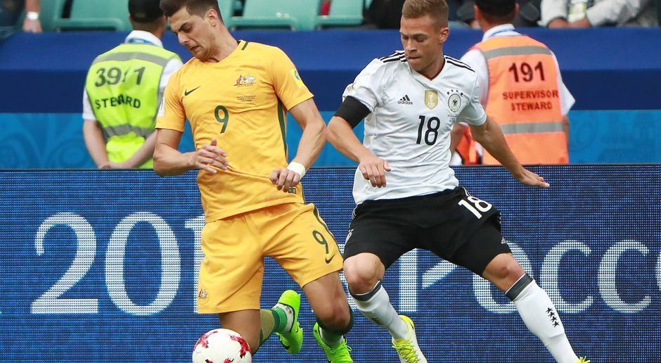 
                <strong>Joshua Kimmich</strong><br>
                Joshua Kimmich: Deutschlands Rechtsverteidiger hatte viele Freiheiten auf seiner Seite, weil er vor allem in der ersten Halbzeit kaum gefordert wurde. Mit einem der zahlreichen Vorstöße leitete Kimmich das 3:1 durch Goretzka perfekt ein. ran-Note: 2-
              