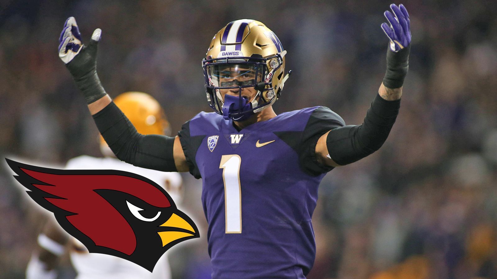 
                <strong>Pick 4: Byron Murphy - Arizona Cardinals</strong><br>
                Position: CornerbackCollege: WashingtonNach Trade mit den Oakland Raiders
              