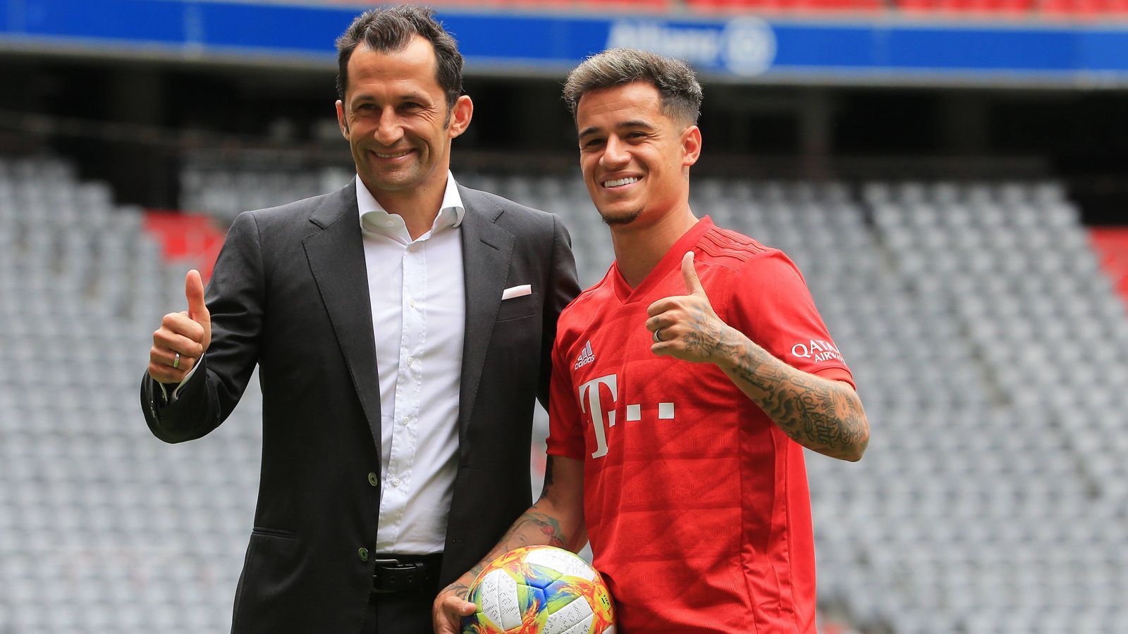 
                <strong>Philippe Coutinho</strong><br>
                Die Kaufoption des Brasilianers in Höhe von knapp 120 Mio. Euro wurde von den Münchnern nicht gezogen, wie Karl-Heinz Rummenigge vor wenigen Wochen verriet. Coutinhos Berater macht dennoch Hoffnung auf einen Verbleib des 27-jährigen an der Säbener Straße, so habe es schon einige Gespräche über die nächste Saison gegeben. Gerade hinsichtlich eines möglichen Transfers von Leroy Sane gilt eine weitere Leihe oder gar feste Verpflichtung aber als eher unwahrscheinlich. Auch eine Rückkehr nach England wurde von Coutinhos Berater nicht ausgeschlossen.
              