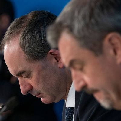 Hubert Aiwanger und Markus Söder