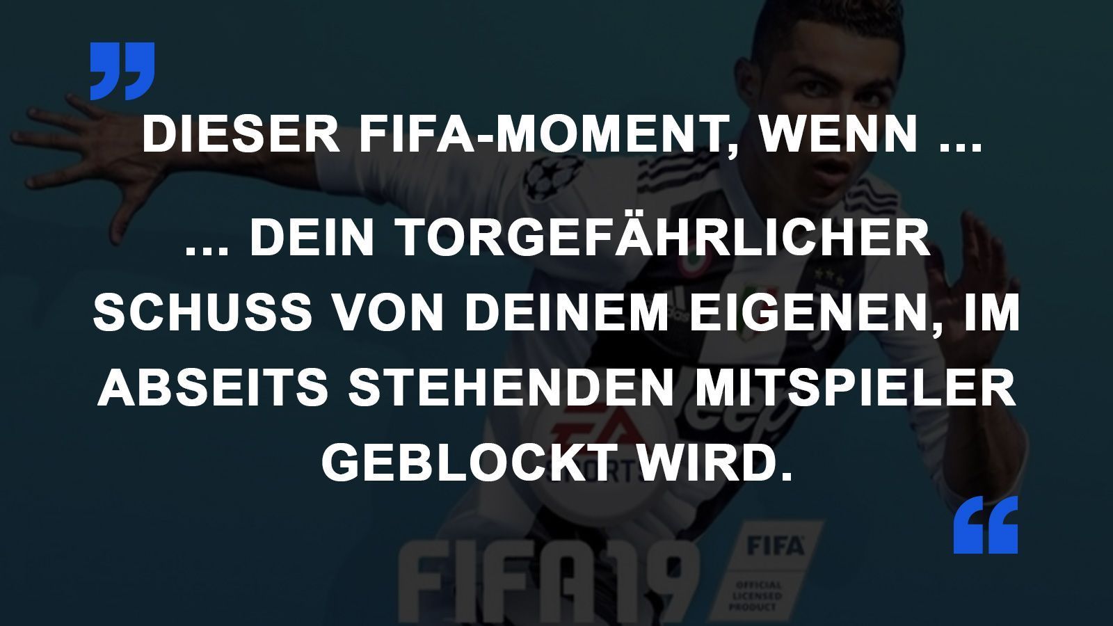
                <strong>FIFA Momente Mitspieler blockt</strong><br>
                
              