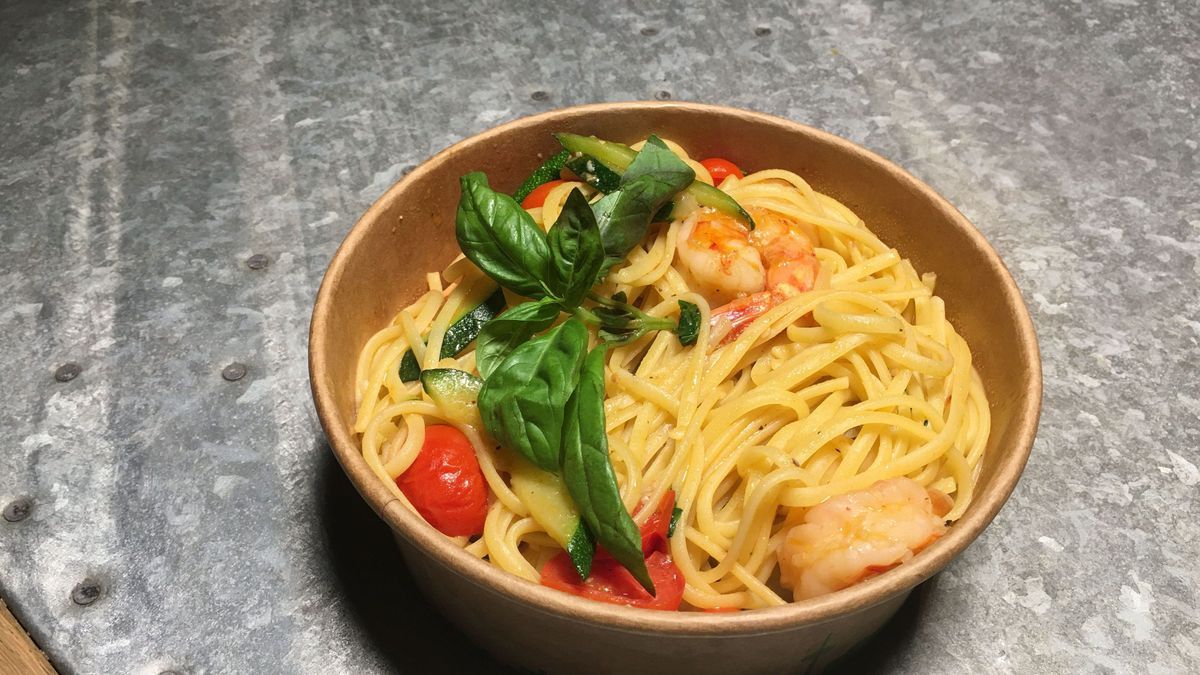 Leckers Pastagericht mit Gambas