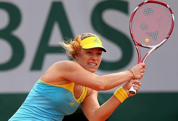 
                <strong>French Open: Achtelfinale</strong><br>
                In Roland Garros kommt sie wie schon in Australien in die Runde der letzten 16. Gegen Svetlana Kuznetsova verliert Kerber knapp in drei Sätzen. 
              
