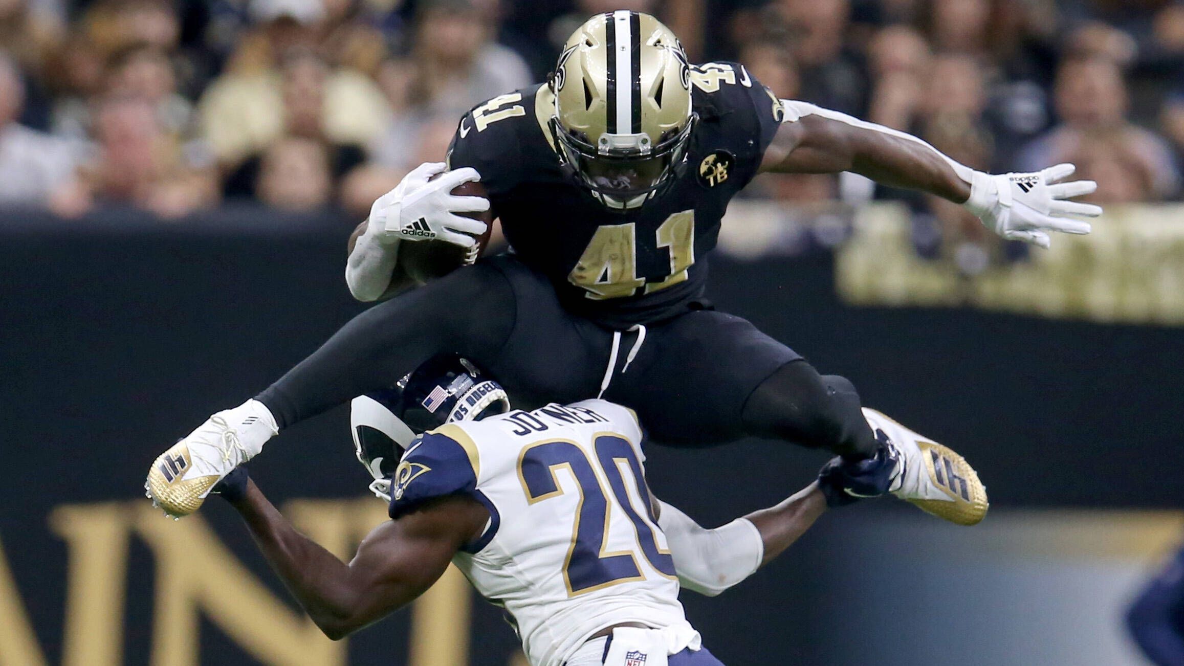 <strong>18. Platz (geteilt):</strong> Alvin Kamara (New Orleans Saints)<br><strong>Overall-Bewertung:</strong> 84