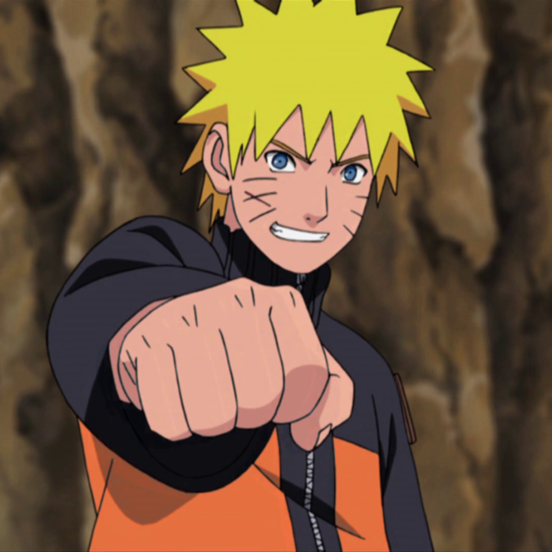 Naruto Uzumaki aus der Anime-Serie "Naruto Shippuden"
