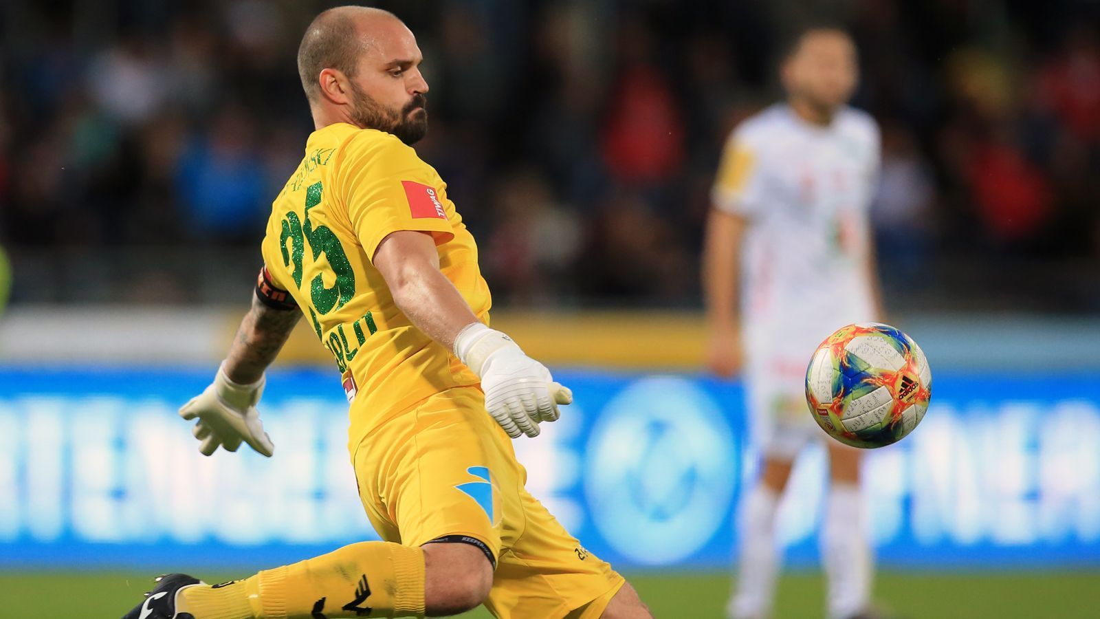 
                <strong>Ferdinand Oswald (WSG Tirol)</strong><br>
                Ein Konkurrent der Admira im Kampf um den Klassenerhalt in der Bundesliga wird wohl definitiv Aufsteiger WSG Tirol sein. Bei den Tirolern, die vom Unternehmen Swarowski unterstützt werden, spielt mit Ferdinand Oswald ein deutscher Torhüter. Der gebürtige Weilheimer steht seit 2014 beim Klub aus Wattens zwischen den Pfosten, war davor bei den zweiten Mannschaften von Schalke und Bayern München aktiv. Obwohl Kapitän Oswald zumeist ein sicherer Rückhalt ist, kassierte er in zehn Bundesliga-Spielen schon 20 Gegentreffer. Mit neun Punkten hat der Tabellen-Neunte aber immerhin noch etwas Vorsprung vor Schlusslicht Admira Wacker Mödling.
              