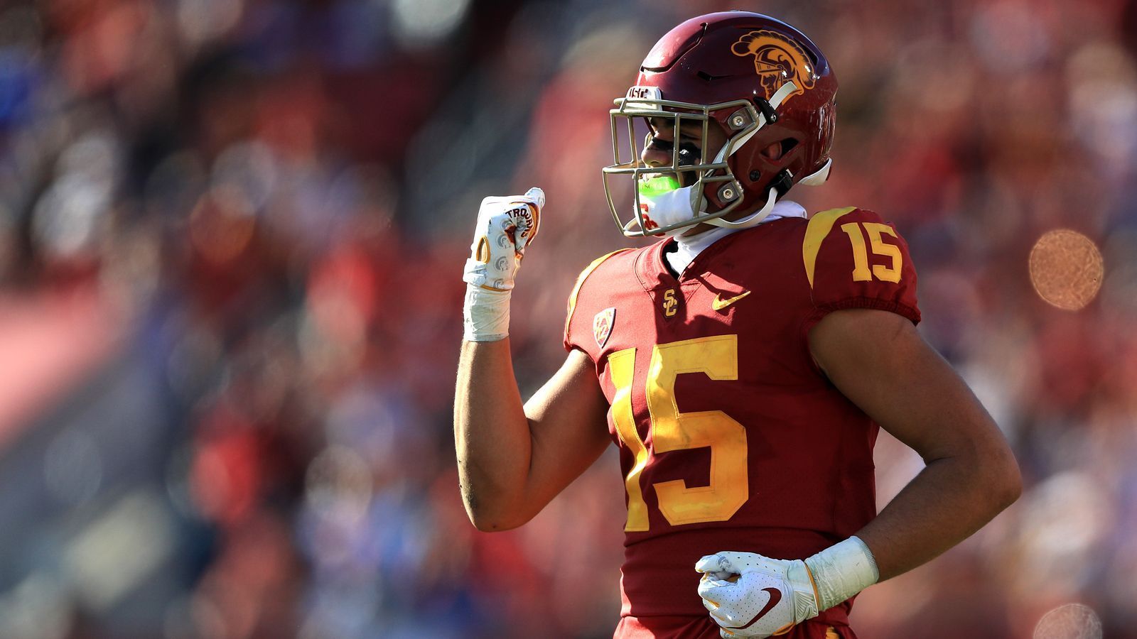 
                <strong>8. Pick: Atlanta Falcons - Drake London (USC), WR</strong><br>
                Mich überzeugt London etwas mehr als Wilson - die Falcons auch. Mariota braucht Waffen.Die Draft Needs der Falcons: QB, Edge, WR
              