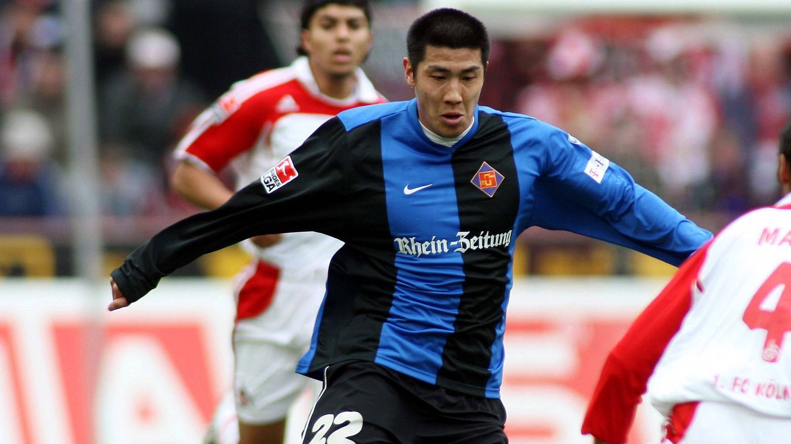 
                <strong>4 x Du-ri Cha</strong><br>
                1 x Eintracht Frankfurt, 1 x Fortuna Düsseldorf, 1 x 1. FSV Mainz 05, 1 x Arminia Bielefeld
              
