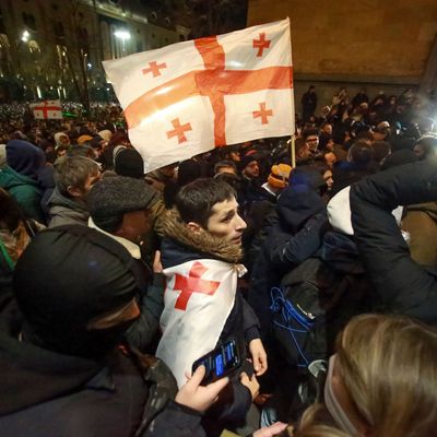 Tausende demonstrieren nach Georgiens Absage an die EU