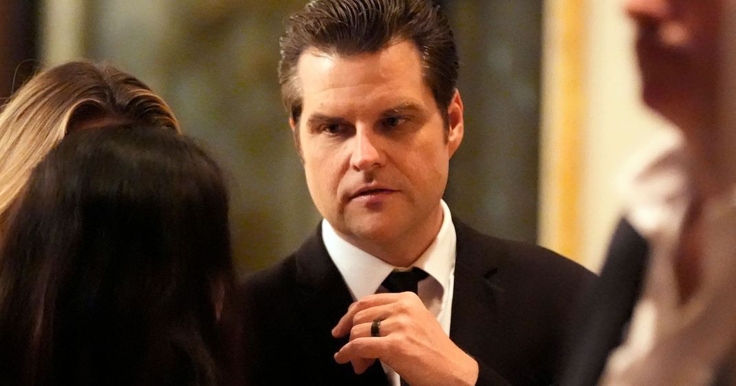 Trump wollte ihn zum US-Justizminister machen: Matt Gaetz. (Archivbild)