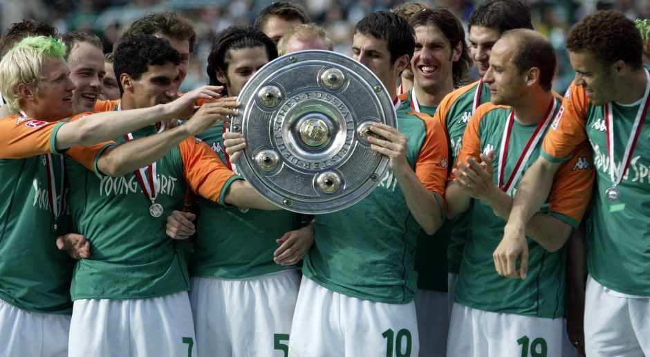 
                <strong>SV Werder Bremen - 14 Jahre</strong><br>
                Letzte Meisterschaft: 2003 / 2004
              