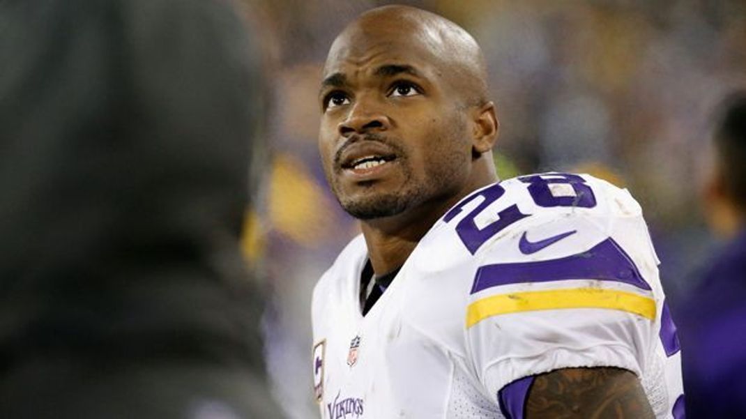 Adrian Peterson zählte einmal zu den Top-Stars der NFL und steckt nun in finanziellen Schwierigkeiten