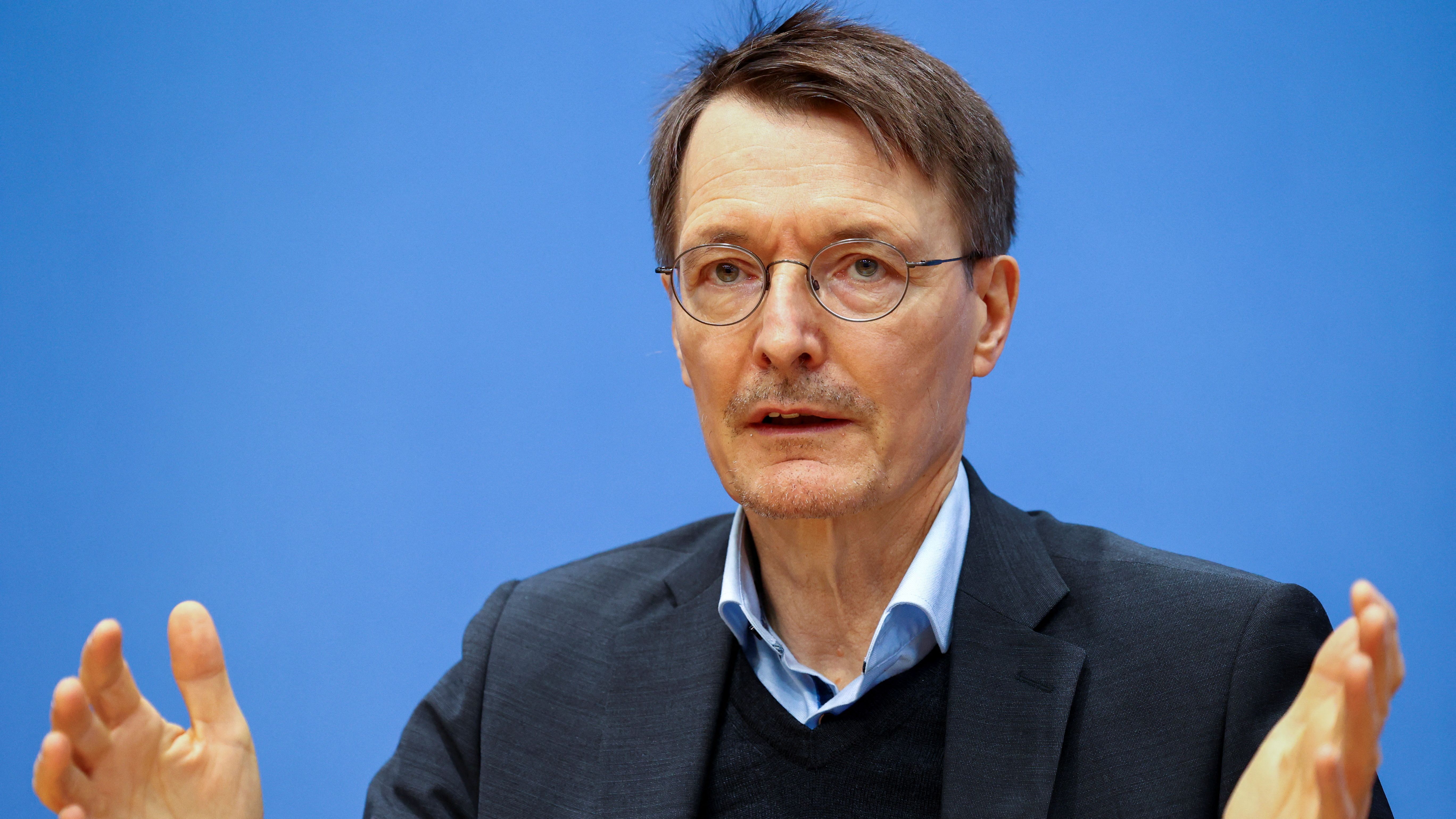 Bundesminister für Gesundheit: Karl Lauterbach (SPD).