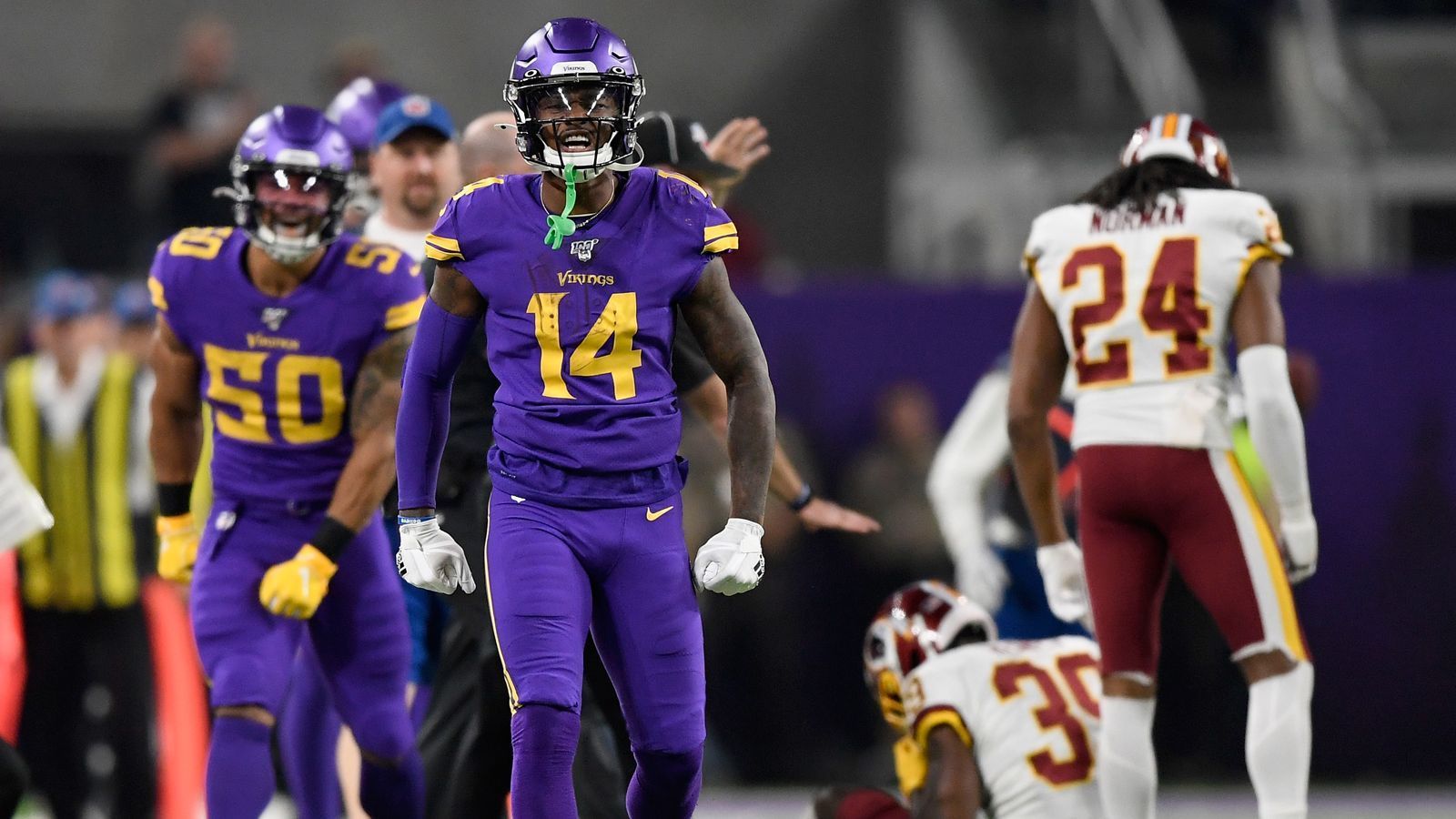 
                <strong>Platz 7: Minnesota Vikings</strong><br>
                Bilanz: 6-2Letzte Spiele: W,W,WNach einem Stotterstart liefern die Vikings richtig ab, gewinnen die letzten vier Partien und sind mitten im Rennen um die Plätze in den Playoffs. Quarterback Kirk Cousins spielt seit einigen Wochen gut, Dalvin Cook zählt zu den besten Running Backs der Liga und die Defensive verfügt über zahlreiche Starspieler. 
              