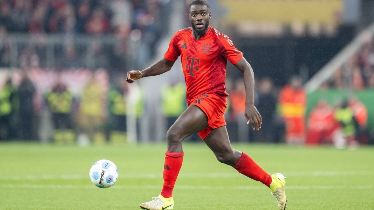 Dayot Upamecano 2 (FC Bayern Muenchen), FC Bayern Muenchen vs. Bayer 04 Leverkusen, Fussball, Bundesliga, DFB-Pokal Achtelfinale, 03.12.2024 DFB regulations prohibit any use of photographs as image...