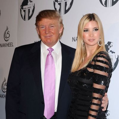 Donald und Ivanka Trump