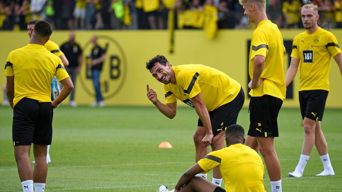 Der Trainingsauftakt von Borussia Dortmund