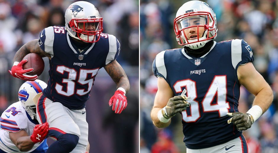 
                <strong>Mike Gillislee und Rex Burkhead (New England Patriots)</strong><br>
                Beide Running Backs nahmen am Mittwoch nur eingeschränkt am Training teil, haben am Donnerstag jedoch wieder voll trainiert. Burkhead stand bereits in der Divisional Round nicht im Kader, obwohl er die ganze Woche trainiert hatte. Nun meldet er sich im Gegensatz zu Gillislee fit.
              