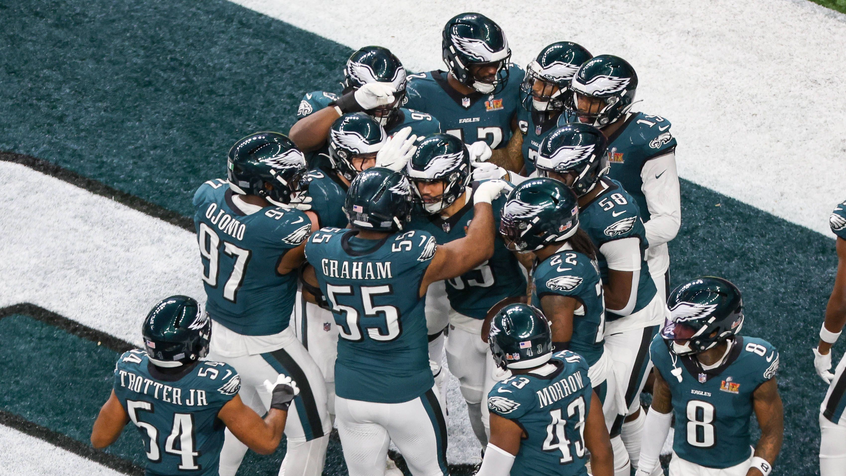 <b>Philadelphia Eagles</b><br>Record am Ende der Saison: 12-5