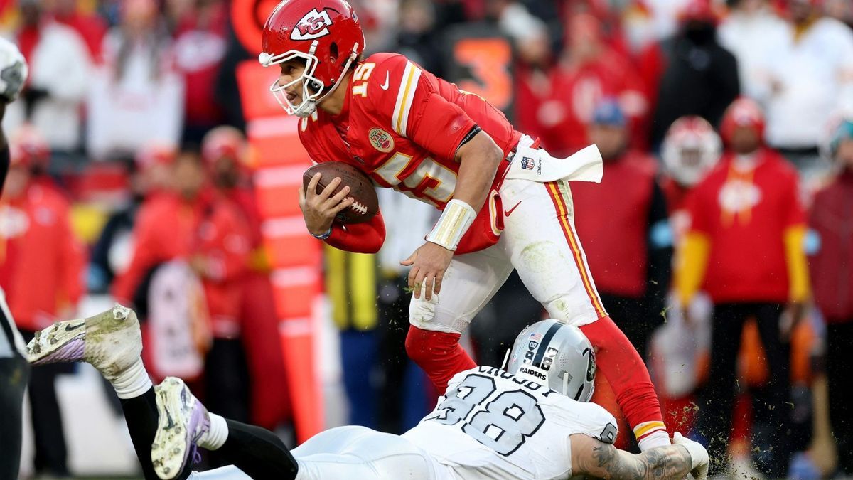 Obenauf: Patrick Mahomes und die Chiefs