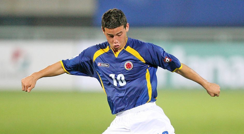 
                <strong>James Rodriguez - 2007</strong><br>
                
              