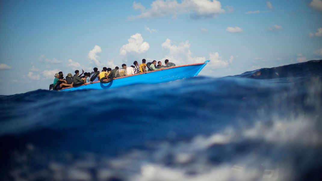 Über 180.000 Migranten sind 2023 übers Mittelmeer in Europa angekommen.