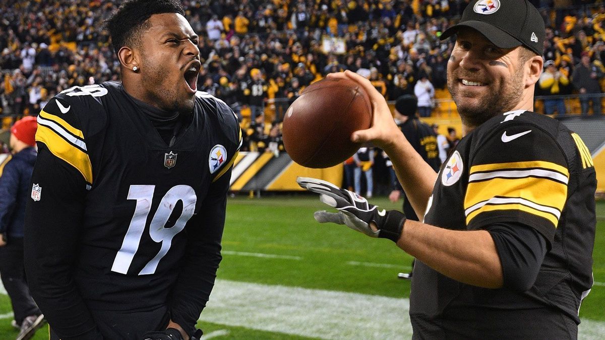 Smith-Schuster und Roethlisberger
