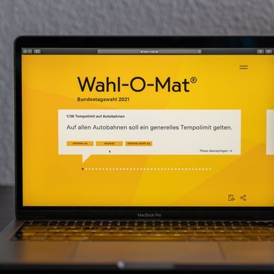 Online-Tool Wahl-O-Mat