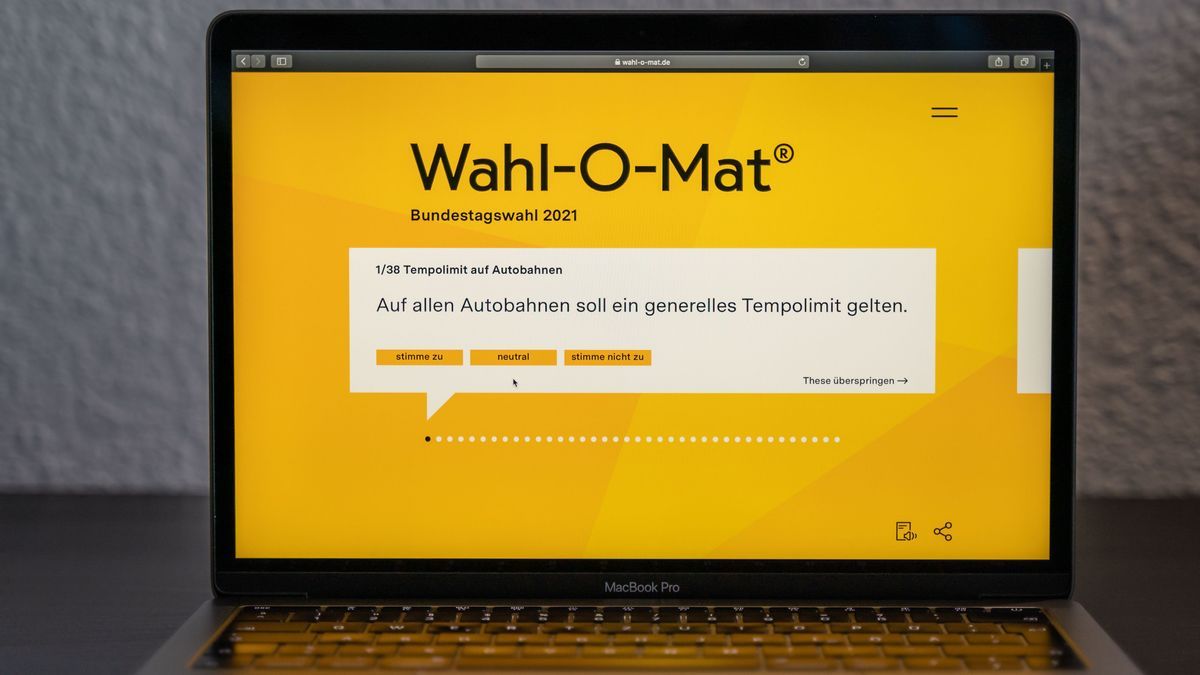 Online-Tool Wahl-O-Mat