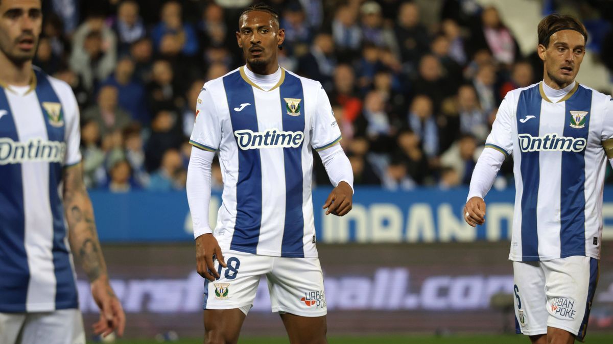 Spain - Club Deportivo Leganes vs Real Madrid CF - 24 11 2024 SPAIN, LEGANES, NOVEMBER 24. Sebastien Haller of Leganes during the La Liga EA Sports football match between Club Deportivo Leganes and...