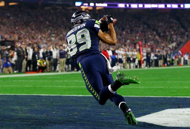 
                <strong>Touchdown Doug Baldwin</strong><br>
                Die Interception nutzt Seattle sofort. Russel Wilson wirft zu Doug Baldwin: Touchdown zum 14:24.
              