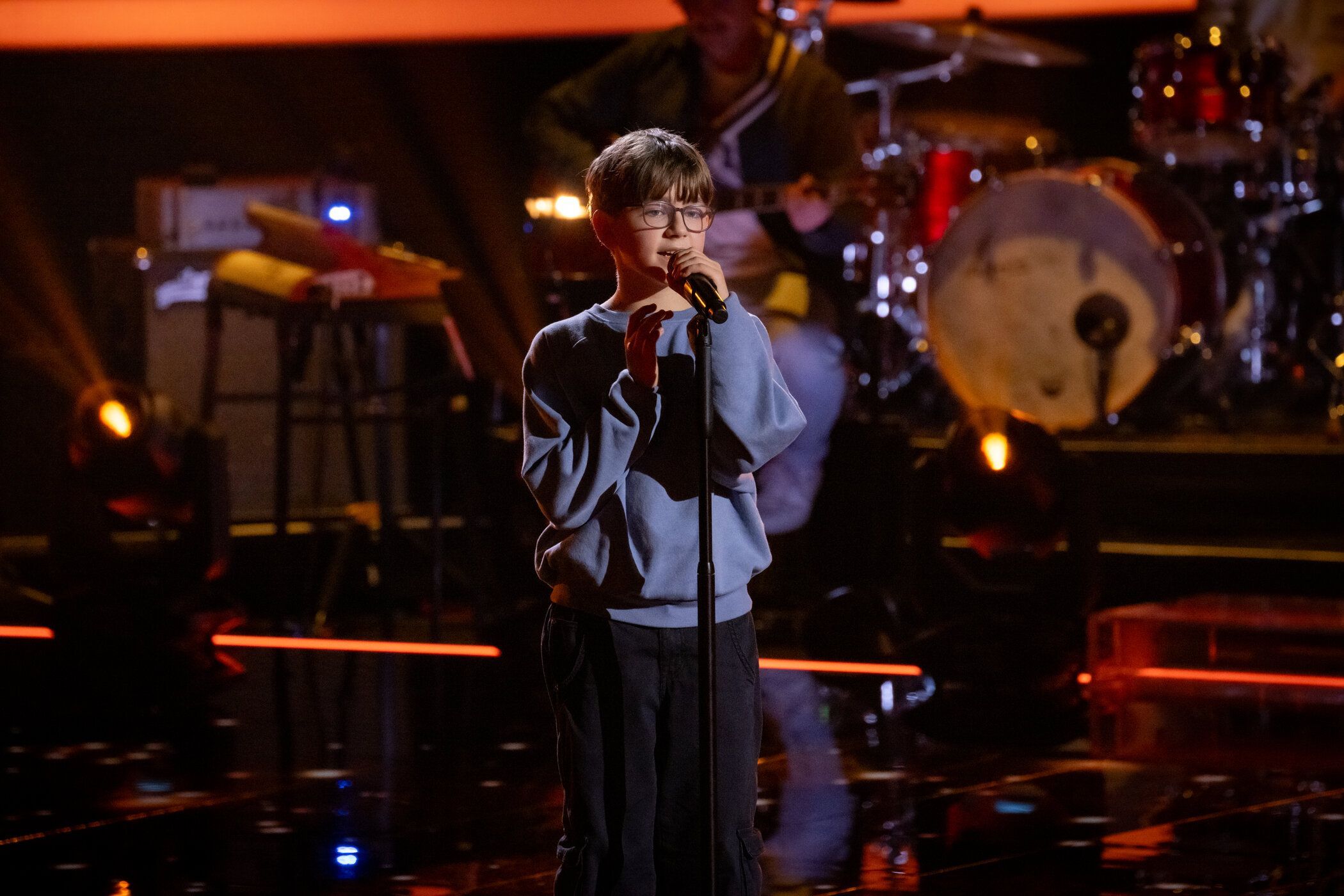 Maximilian singt bei "The Voice Kids"