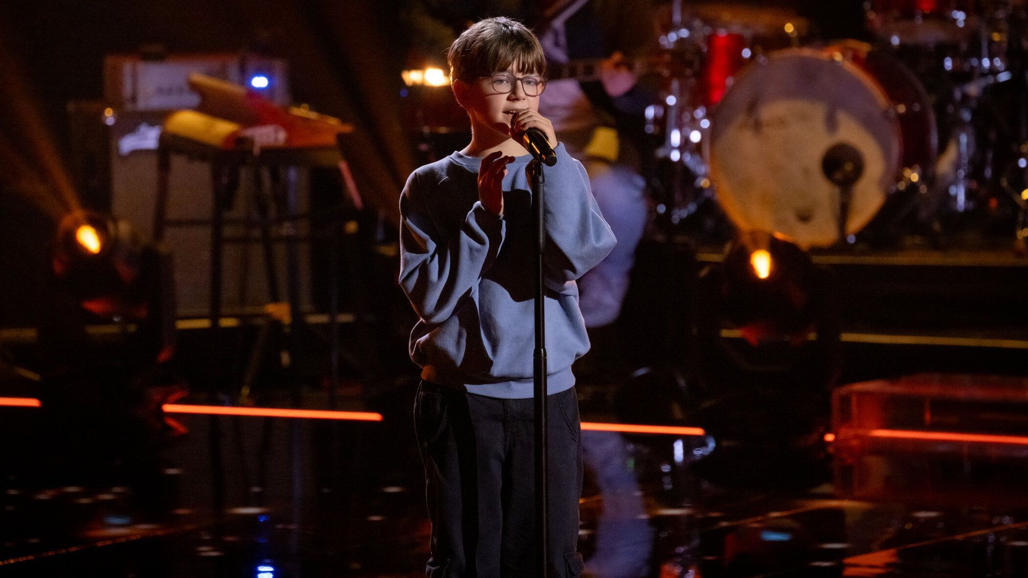 Maximilian singt bei "The Voice Kids"