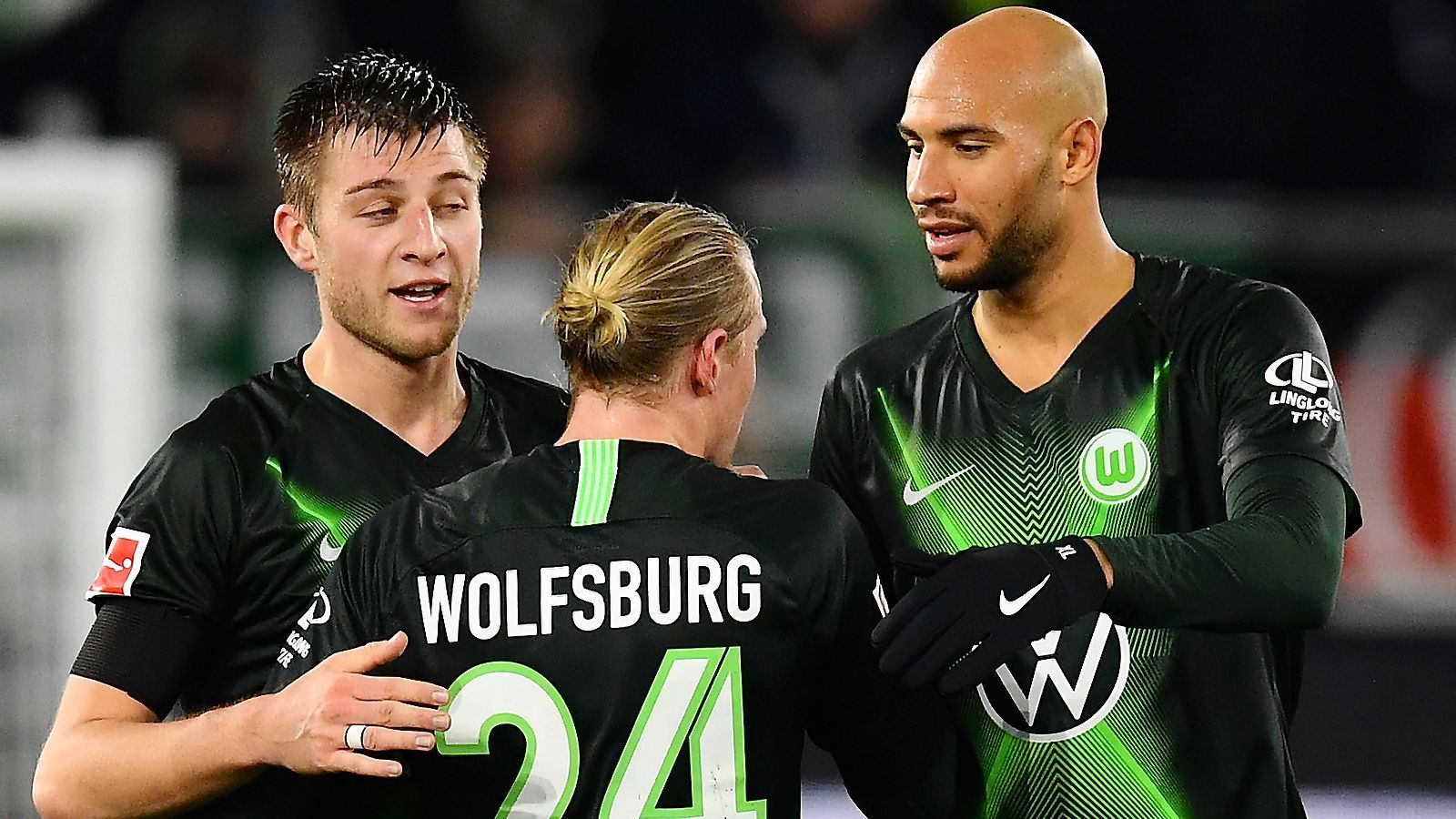 
                <strong>Platz 7: VfL Wolfsburg</strong><br>
                 - 36 Punkte - 34:30 Tore - Torverhältnis: +4 - Restprogramm: Augsburg (A), Dortmund (H), Leverkusen (A), Frankfurt (H), Bremen (A), Freiburg (H), Gladbach (A), Schalke (A), FC Bayern (H) - Verletzte: Yannick Gerhardt (Gesichtsfraktur), William (Kreuzbandriss), Ignacio Camacho (Sprunggelenksprobleme) - Sperren: keine - Sperre droht: Renato Steffen (vier Gelbe Karten)
              