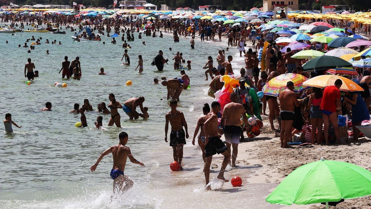 Strand in Italien