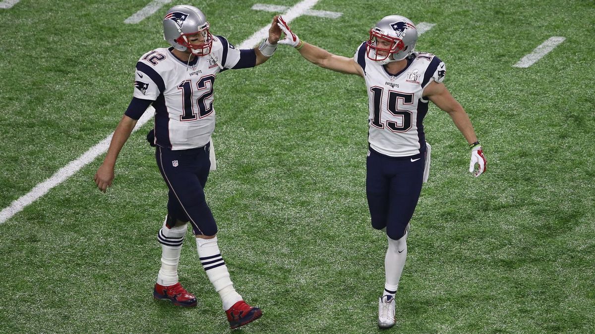 Chris Hogan und Tom Brady