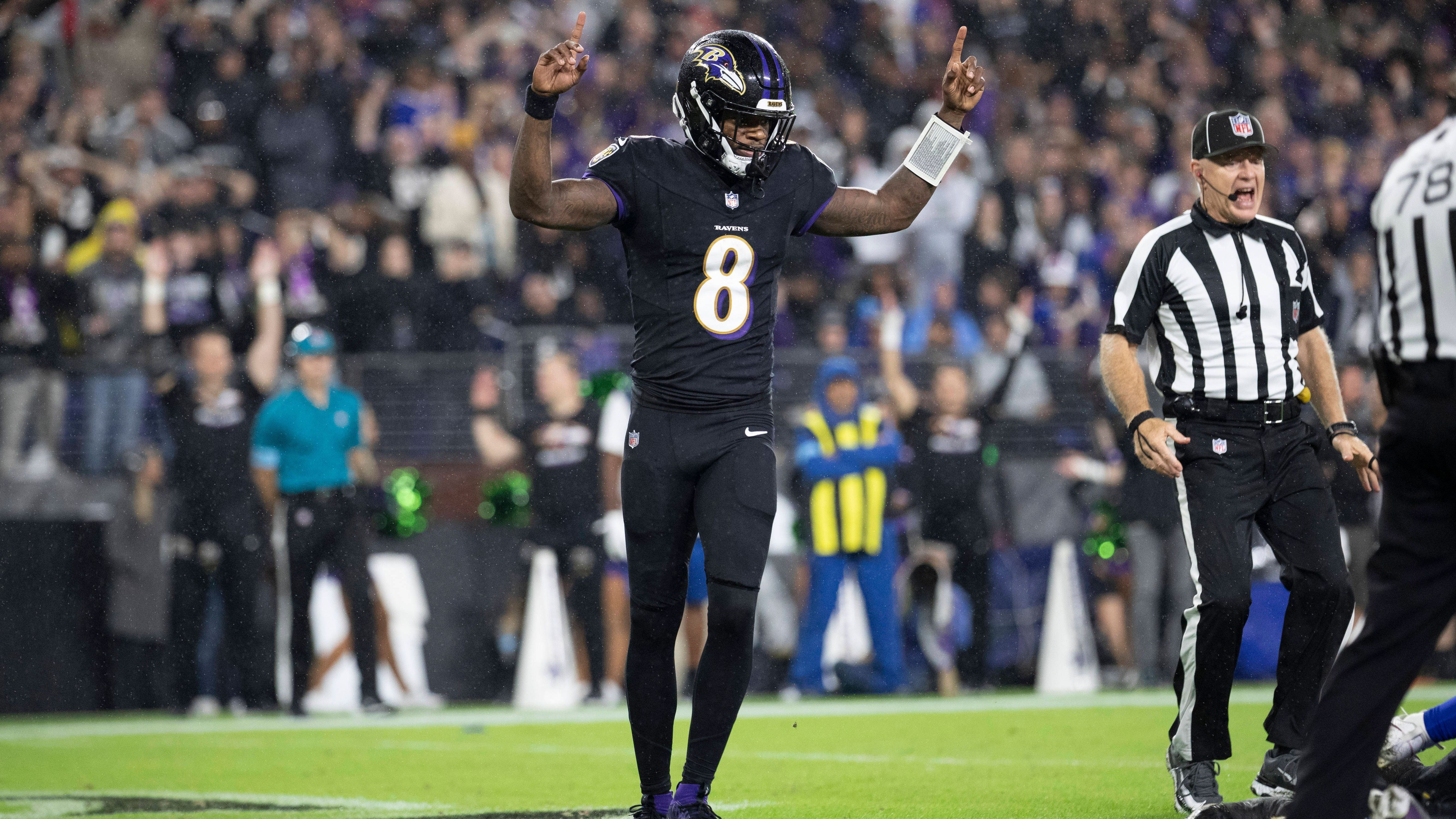 <strong>Baltimore Ravens (2 Spiele im Ausland)</strong><br>- Spiele in London: 2 (2017; 7:44 vs. Jacksonville Jaguars / 2023; 24:16 vs. Tennessee Titans)<br>- Spiele in Mexiko: -<br>- Spiele in Deutschland: -<br>- Spiele in Brasilien: -