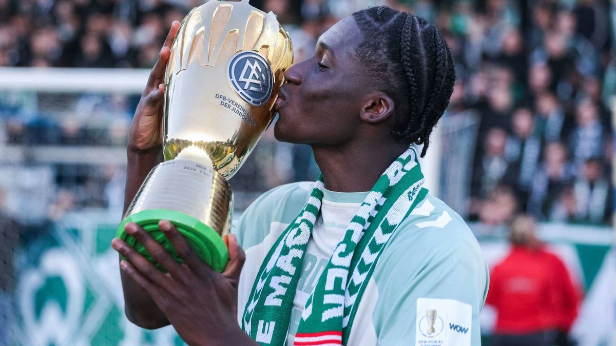 U-19-Pokalsieger mit Werder: Karim Coulibaly